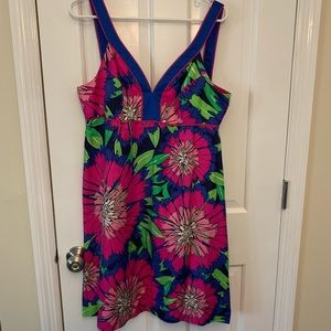 Lily Pulitzer Floral Silk Dress
